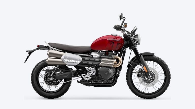 Triumph Scrambler 1200 X em foto oficial de divulgação