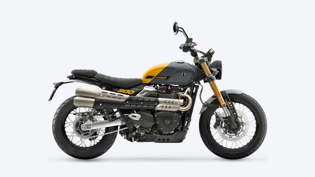 Triumph Scrambler 900 em foto oficial de divulgação