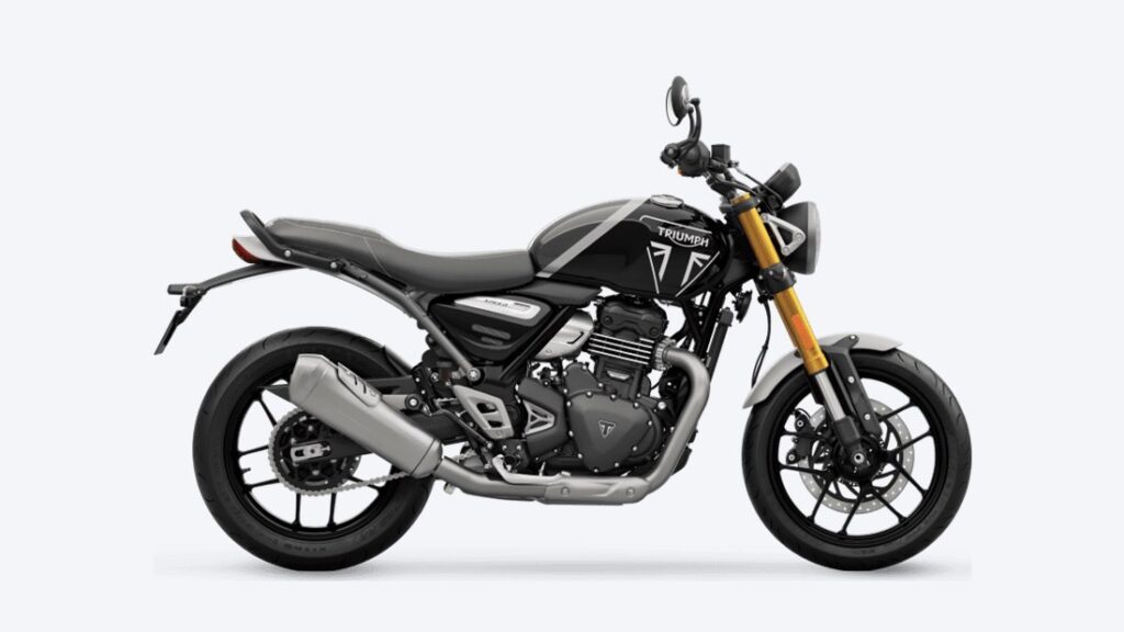 Triumph Speed 400 em foto oficial de divulgação