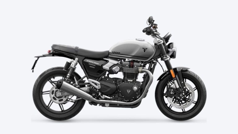 Triumph Speed Twin 1200 em foto oficial de divulgação
