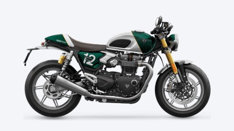 Triumph Speed Twin 1200 RS em foto oficial de divulgação