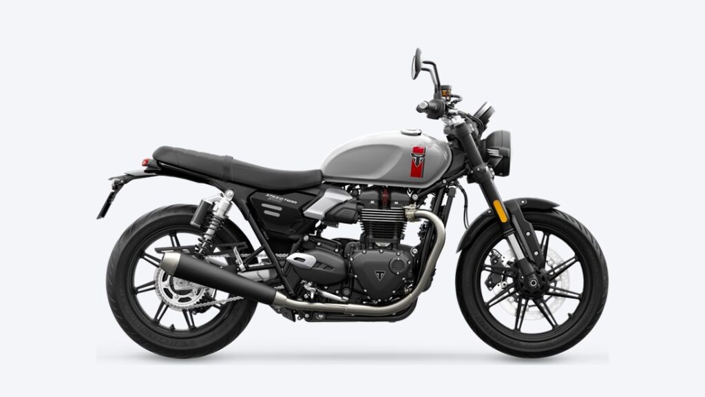 Triumph Speed Twin 900 em foto oficial de divulgação