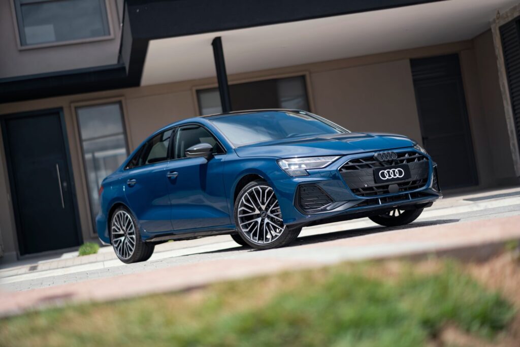 Audi A3 em foto oficial de divulgação