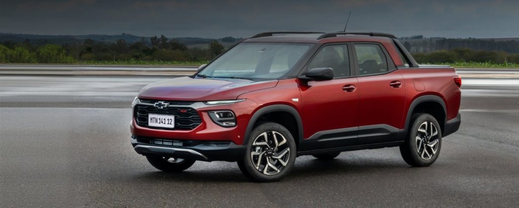 Chevrolet Montana em foto de divulgação