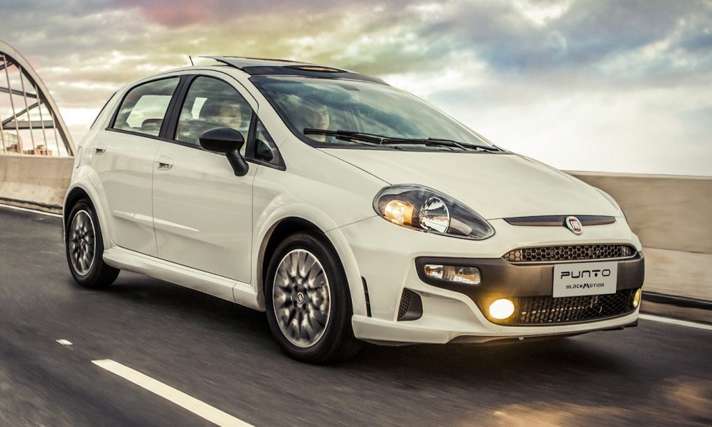 Fiat Punto em foto de divulgação