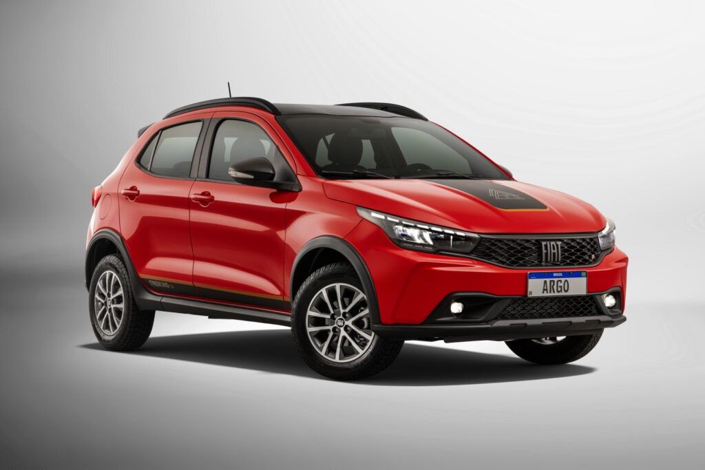 Fiat Argo em foto oficial de divulgação