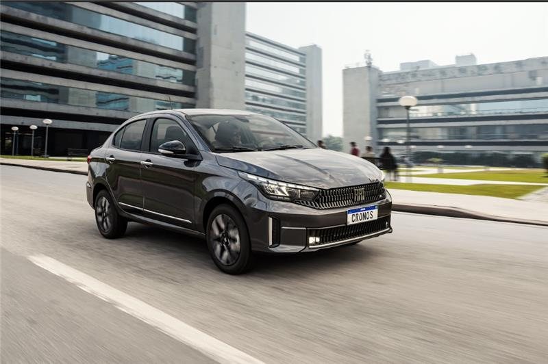 Fiat Cronos em foto oficial de divulgação