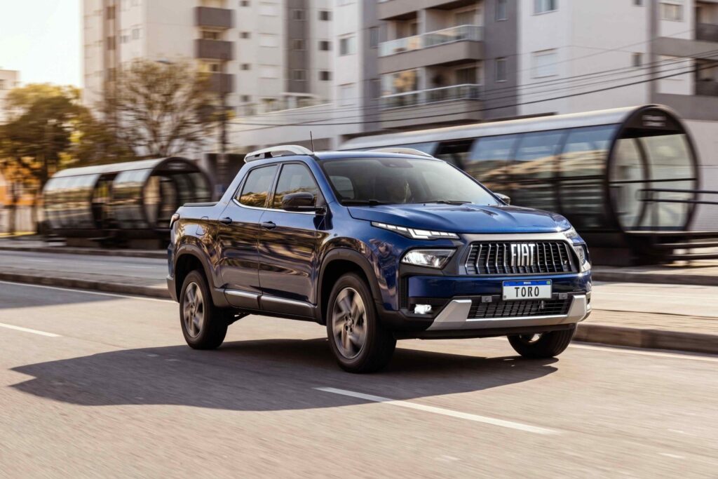 Fiat Toro em foto oficial de divulgação