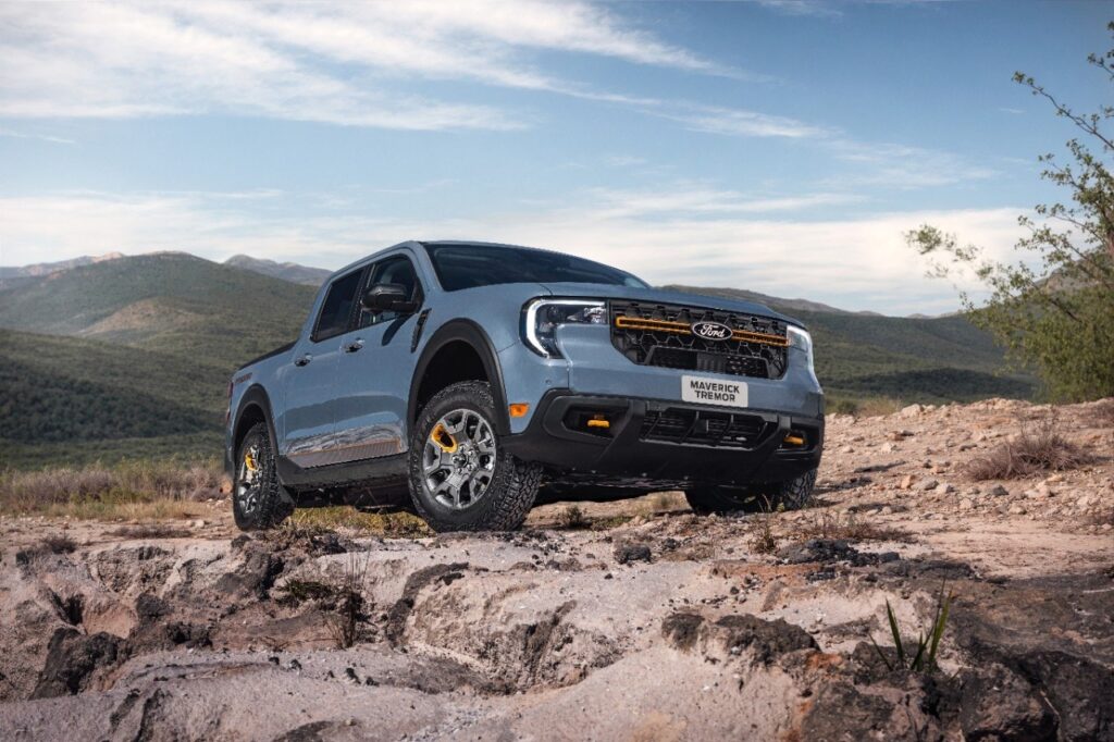 Ford Maverick Tremor em foto oficial de divulgação