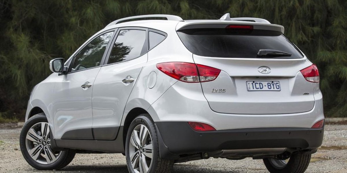 Hyundai ix35 – vista 3/4 dianteira