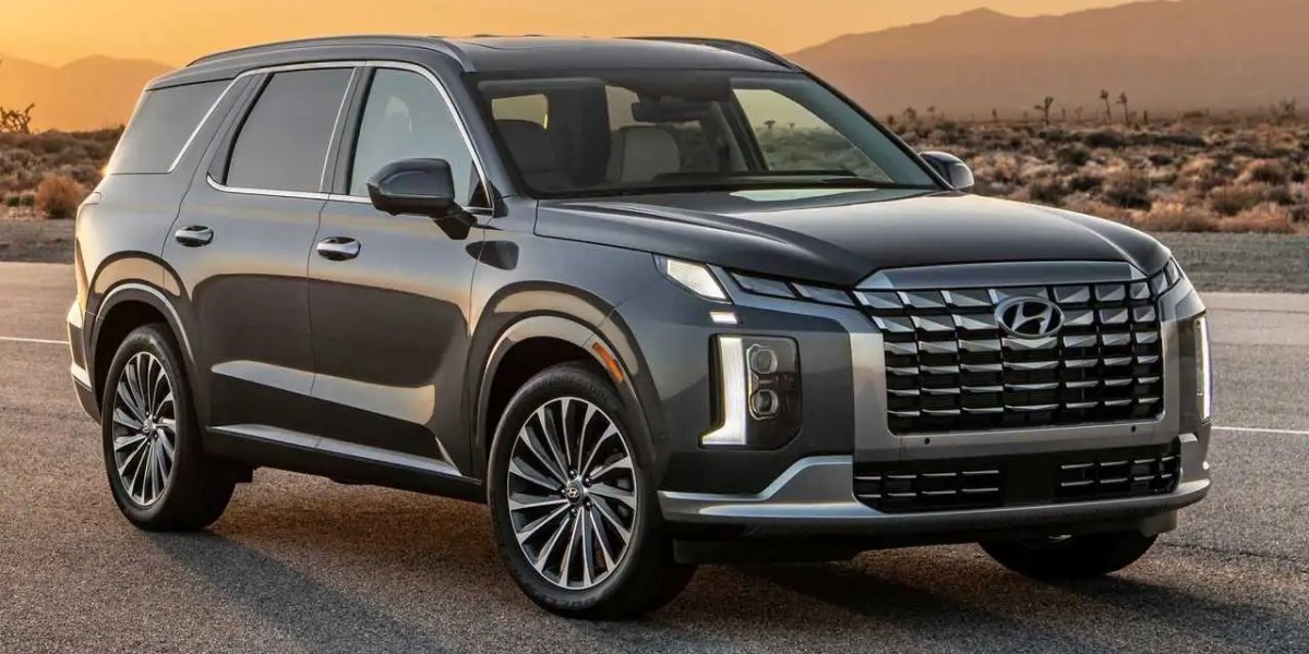 Hyundai Palisade – vista 3/4 dianteira